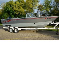 This Boat for sale is a Lund, 2150 Baron Magnum Gransport, Used, Fishing Working Boats, 22.00 Feet