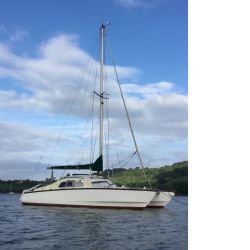 This Boat for sale is a  Mac alpine-Downie, Iroquois Mk2, Used, Catamaran, 30.00 Feet