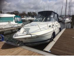 This Boat for sale is a 
wellcraft, 
2400 martinique, 
Used, 
Power Cruisers, 
26.00, 
Feet